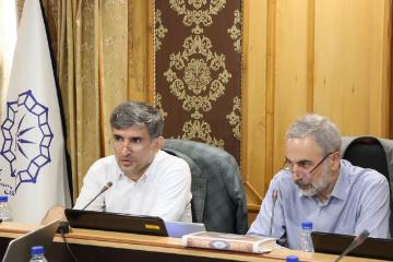 نهمین نشست کمیسیون دائمی هیأت امنای دانشگاه رازی